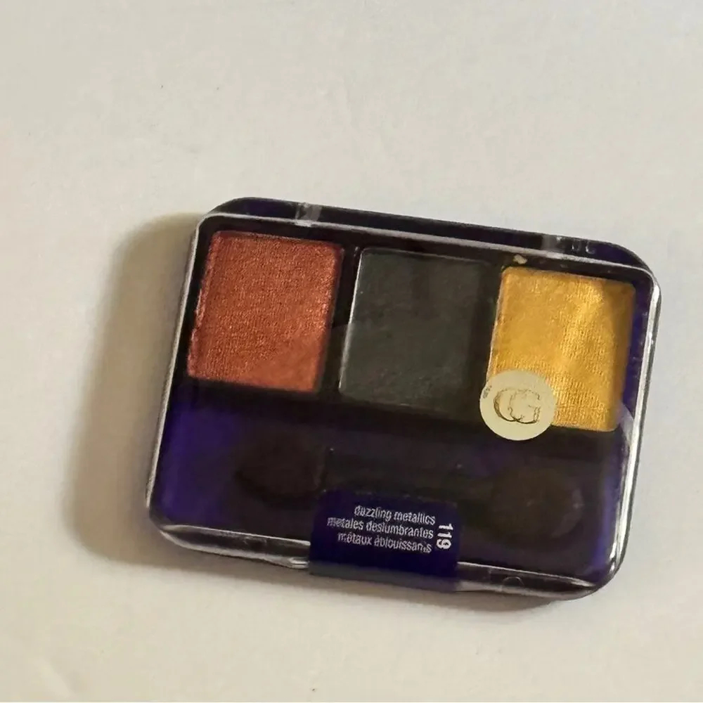 COVERGIRL Dazzling Metallics Three Color  Eye Enhancers Makeup  Palette